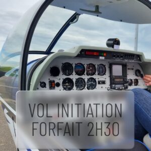 Vol d’initiation - Forfait 2h30 de vol
