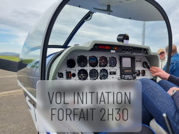 Vol d’initiation - Forfait 2h30 de vol